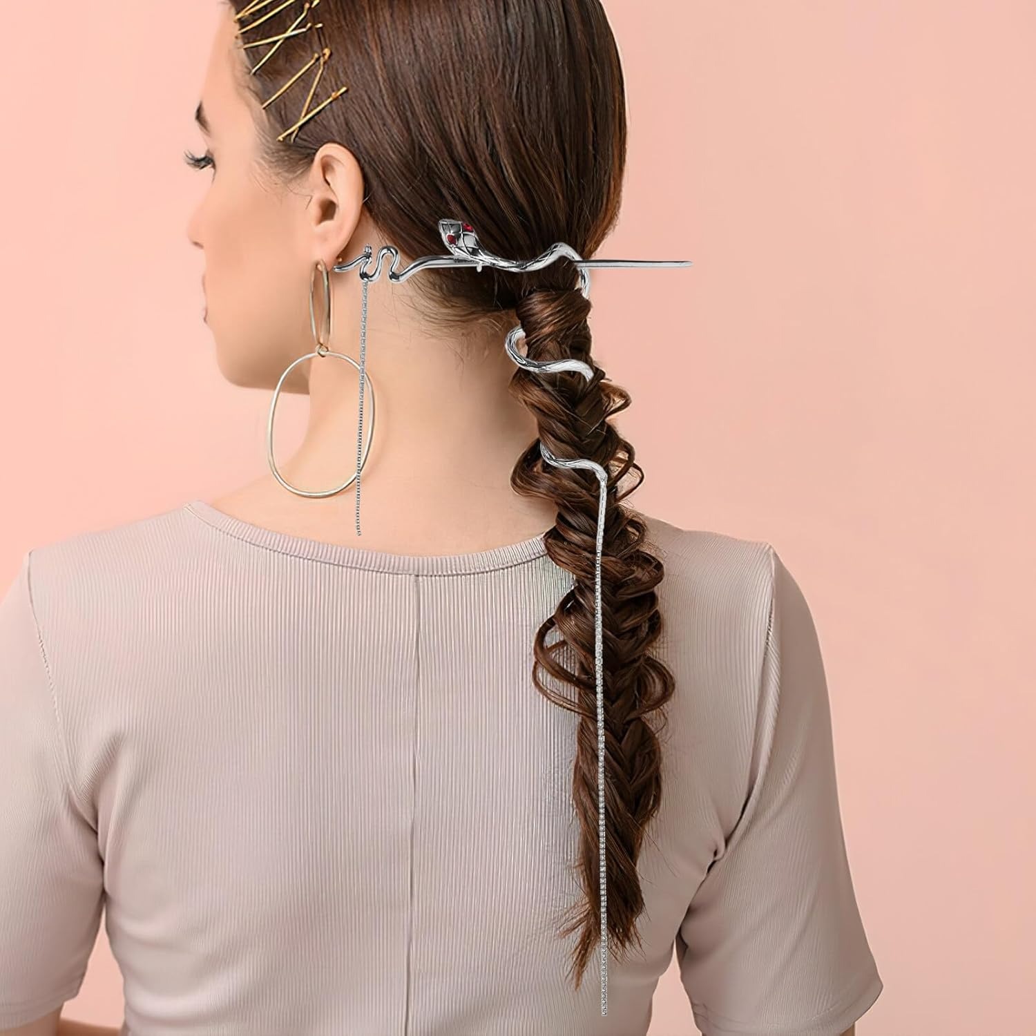 Snake Hair Stick - 5