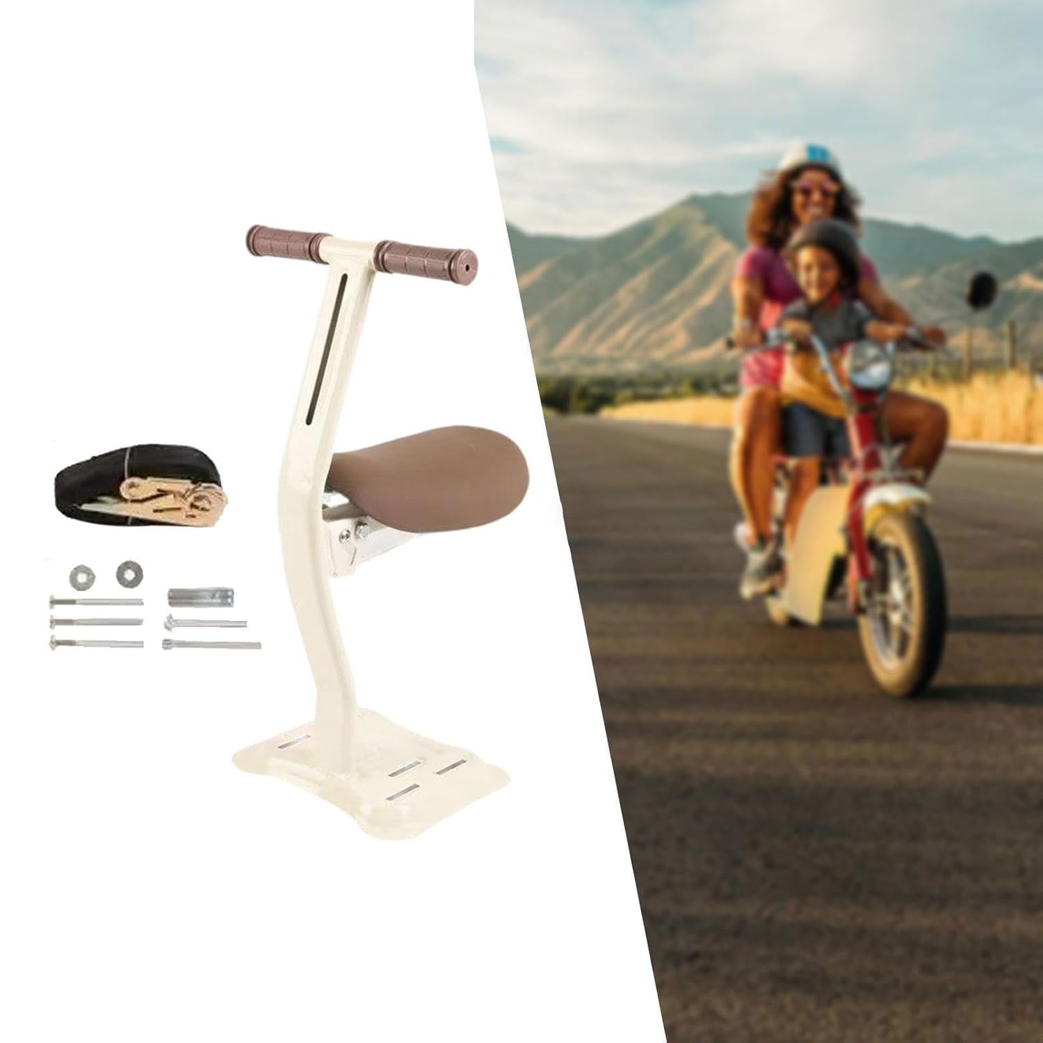 Kids Bike Seat Metal - 3
