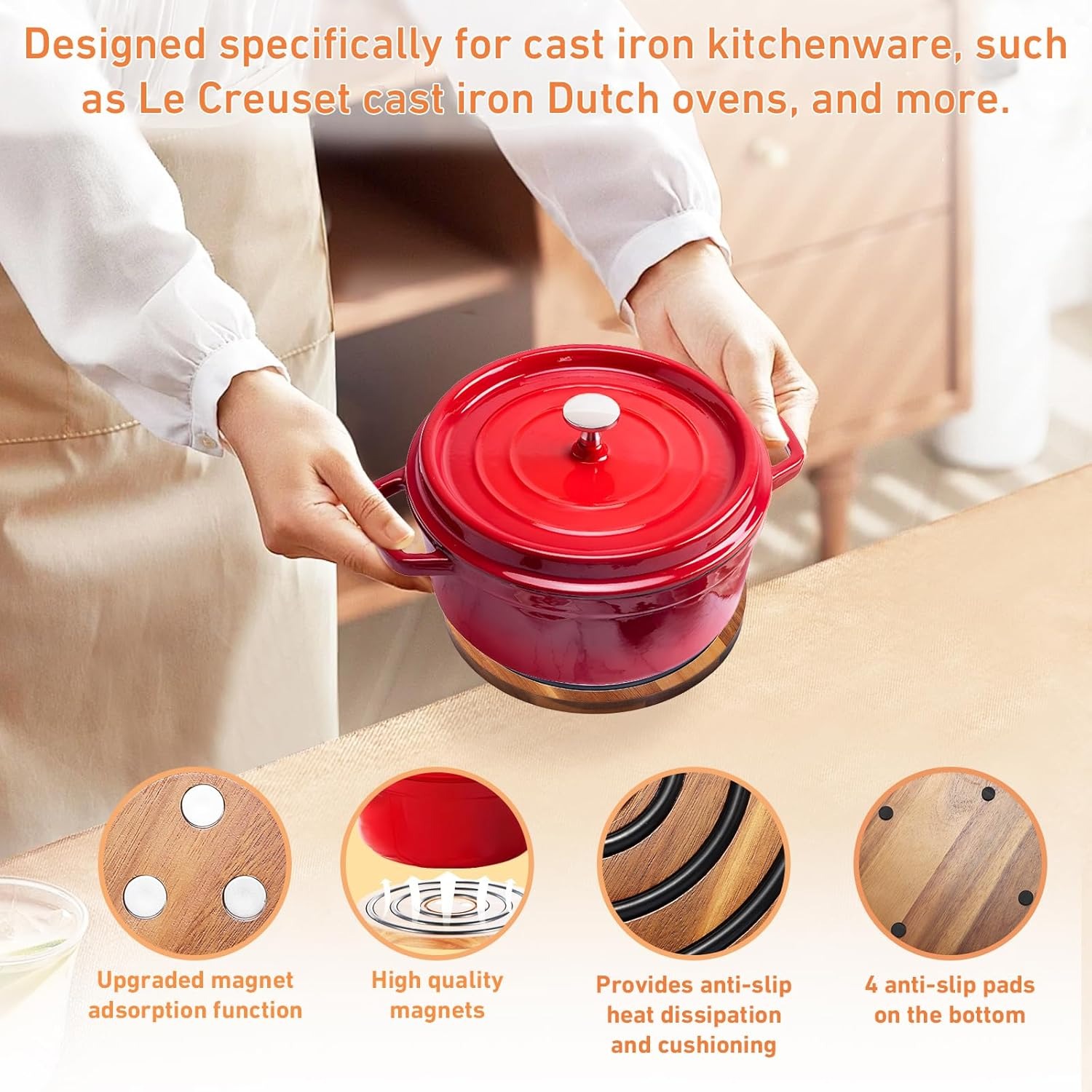 Magnetic Wood Board - 3