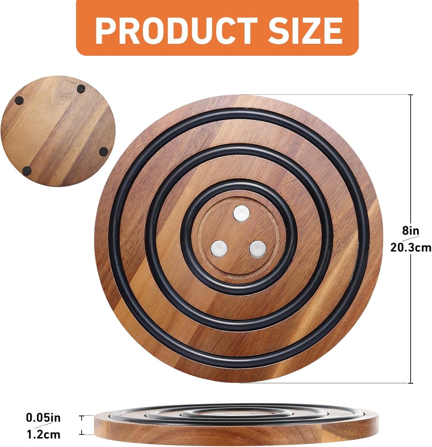 Magnetic Wood Board - 6